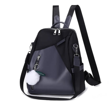 Mochila negra mujer liverpool de lado